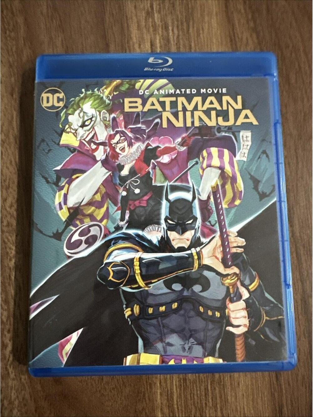 Batman Ninja (Blu-ray/DVD), DVD No Digital Code Anime Style DC Animated Movie